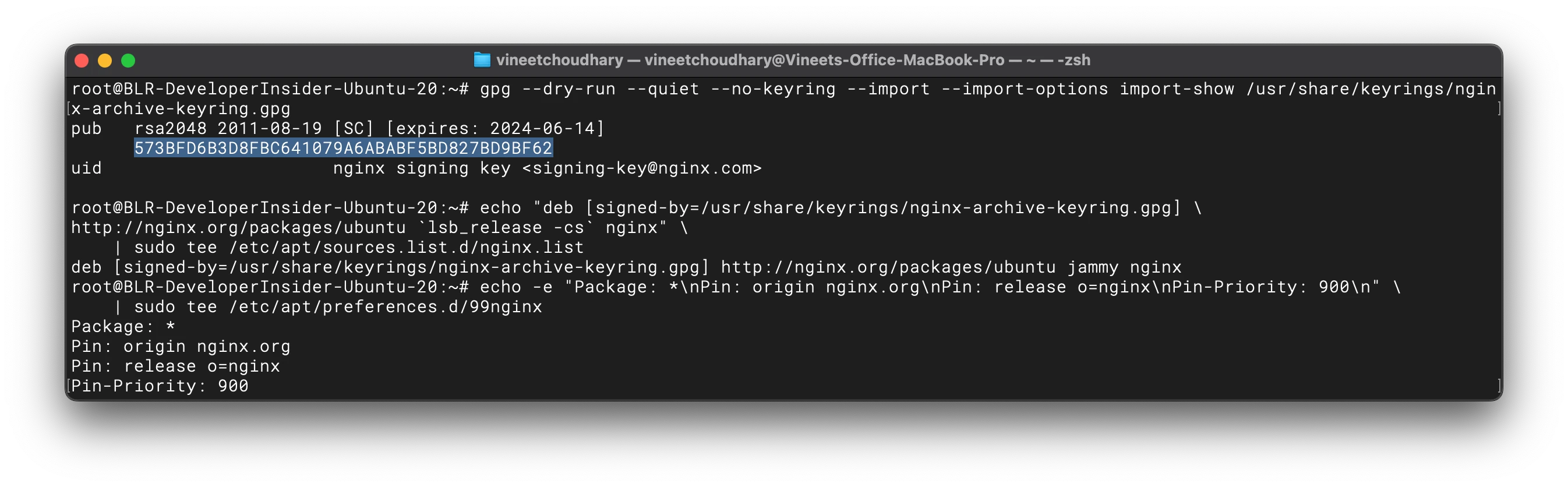 Install/Update Nginx to the latest stable version on Ubuntu